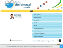 Tablet Screenshot of bialobrzegi.pl