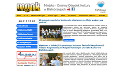 Desktop Screenshot of mgok.bialobrzegi.pl